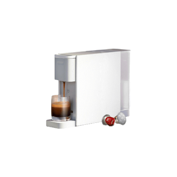 Xiaomi capsule Coffee machine เครื่องชงกาแฟแคปซูล เครื่องทำกาแฟ น้ำหนักเบาและเล็กกะทัดรัด ความกว้างด้านหน้าเพียง 8.5 CM