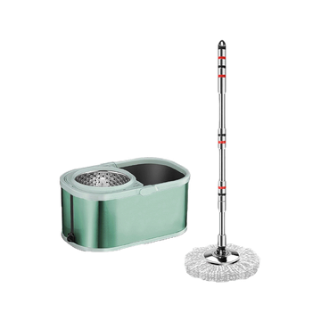 [โค้ด 47ZUGA ลด100.-]DYNOVA Stainless Spin Mop สปินม็อบถูพื้น รุ่นสแตนเลสอย่างดี ไม่สนิม ผ้าหน้า ไม้ถูแข็งแร