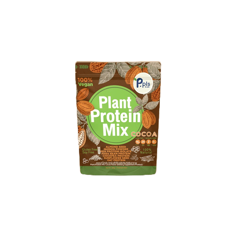 New !! Plant Protein Super foods 500g แพลนท์โปรตีนพืช 7 ชนิด (รสโกโก้ )