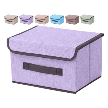 กล่องผ้าพับได้ กล่องเก็บของ มี 2 ขนาด (เล็ก-ใหญ่) กล่องใส่เสื้อผ้า กล่องใส่ผ้าห่ม Foldable Storage Box