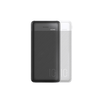 ACMIC A11 Powerbank 10000mAh พาวเวอร์แบงค์ลายเคฟล่า จ่ายไฟช่อง USB เท่านั้น ประกันสินค้า 1 ปี