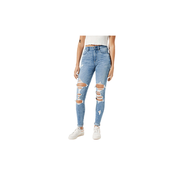 American Eagle The Dream Jean Super High-Waisted Jegging กางเกง ยีนส์ ผู้หญิง เจ็กกิ้ง เอวสูง( WJHI 043-2955-524)