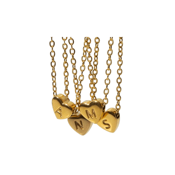 Lapaire | Mini me alphabet necklace สร้อยคอ ตัวอักษร [ Silver925 ]