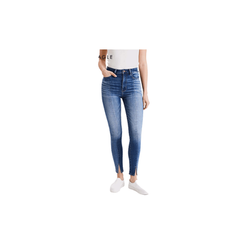 American Eagle Highest Waist Jegging Crop กางเกง ยีนส์ ผู้หญิง เจ็กกิ้ง ครอป เอวสูง( WJCR 043-2625-503)