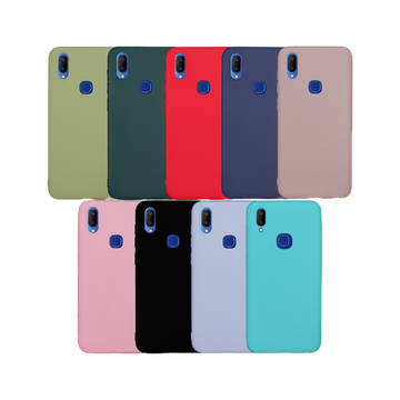 เคส Vivo V11i VIVO 1806 วีโว่ วี11ไอ วีโว่1806 เคสซิลิโคนนิ่ม สีพาสเทล