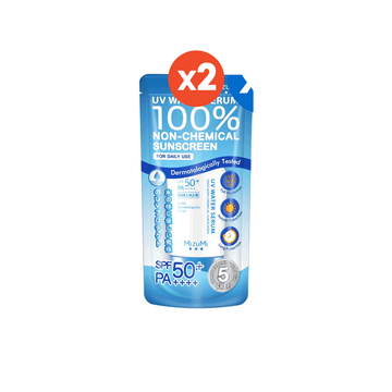 [2 หลอด]MizuMi UV Water Sunscreen มิซึมิ ครีมกันแดด ยูวี วอเตอร์ เนื้อเบาสบาย SPF50+ PA++++ 40g (เลือกสูตรได้)