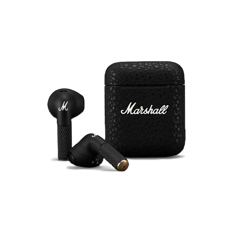 MARSHALL MINOR III BLACK - หูฟังบลูทูธ, หูฟังไร้สาย, true wireless, tws [รับประกัน 1 ปี + ส่งฟรีทั่วไทย]