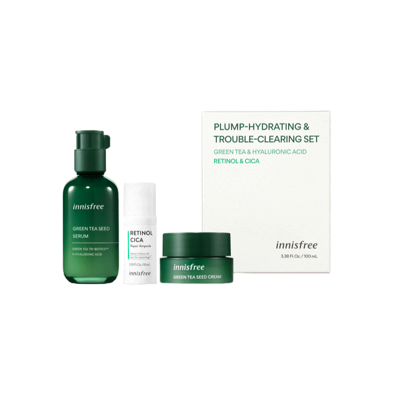 innisfree Green Tea Seed Serum special set