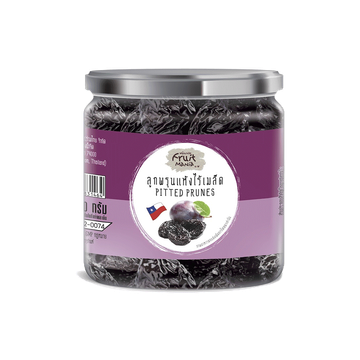 FruitMania ฟรุ๊ตมาเนีย ลูกพรุนแห้งไร้เมล็ด 250 กรัม PITTED PRUNES