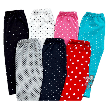 KIDS เลกกิ้งเด็ก ลายแฟชั่น Polka Dot Size S-XXL อายุ 1-10 ปี เลคกิ้งเด็ก กางเกงเด็กใส่ได้ทั้งเด็กชายและเด็กหญิง (BA)