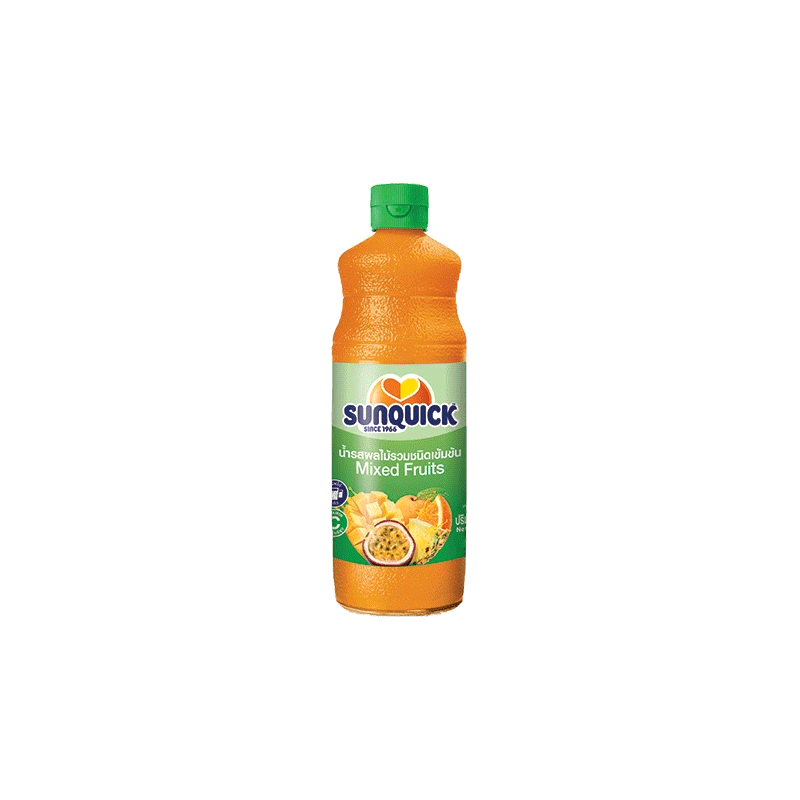 SUNQUICK ซันควิก น้ำรสผลไม้รวมเข้มข้น 330 ML