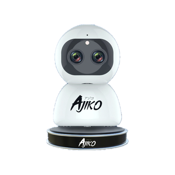 Ajiko Duo Zoom กล้องวงจรปิดไร้สาย 2 เลนส์ ซุม 10 เท่า IP 1080P Full HD ภาษาไทย ดูผ่านมือถือ