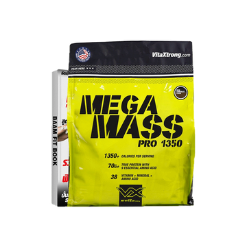 VITAXTRONG MEGA MASS PRO WHEY PROTEIN 1350 ขนาด 12 LBS เพิ่มน้ำหนัก เพิ่มกล้ามเนื้อ