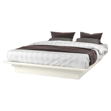 Tomato Home เตียงนอน 5ฟุต Sierra platform queen bed เตียง5ฟุตไม้ | Zen design สวยเรียบง่าย | แข็งแรง คุณภาพมาตรฐานส่งออก