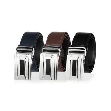 Louis Montini (The Helix) เข็มขัดผู้ชาย Men Belt เข็มขัดPUแฟชั่น MPU16