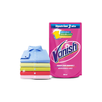 Vanish แวนิช ผลิตภัณฑ์ขจัดคราบ สำหรับผ้าขาวและผ้าสี ชนิดน้ำ 800 มล.