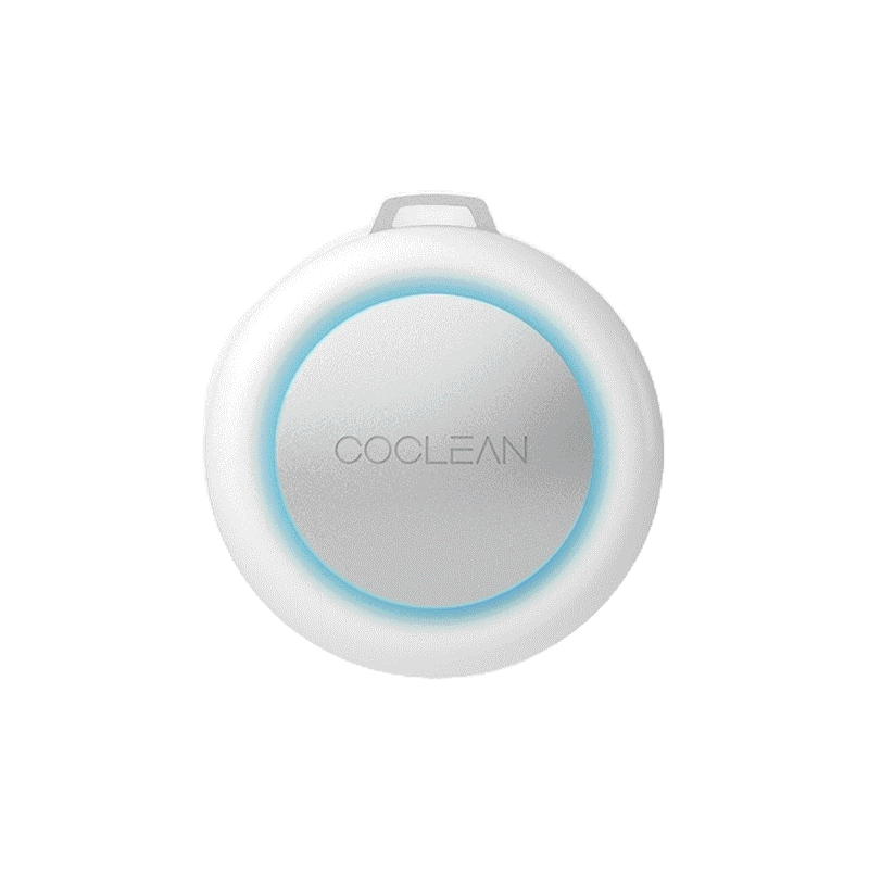 (7P3542:ลด130) (โละสต็อค) เครื่องฟอกอากาศพกพา Xiaomi CoClean S1 Portable Air Purifier - สีขาว PM 2.5 Negative ION