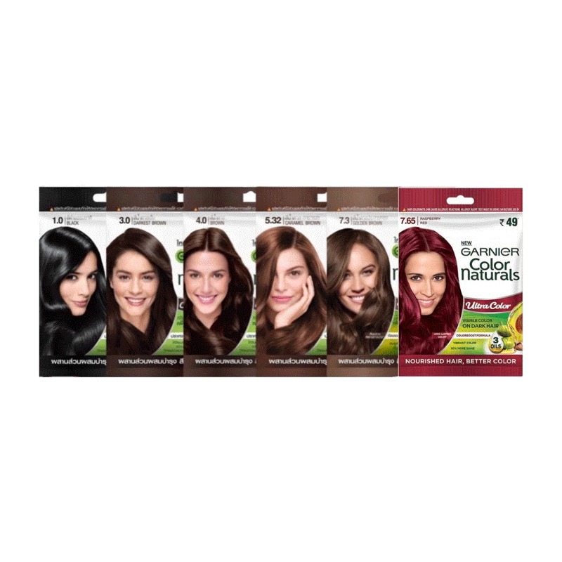 Garnier Color Naturals การ์นิเย่ คัลเลอร์ แนทเชอรัลส์ ครีมเปลี่ยนสีผม