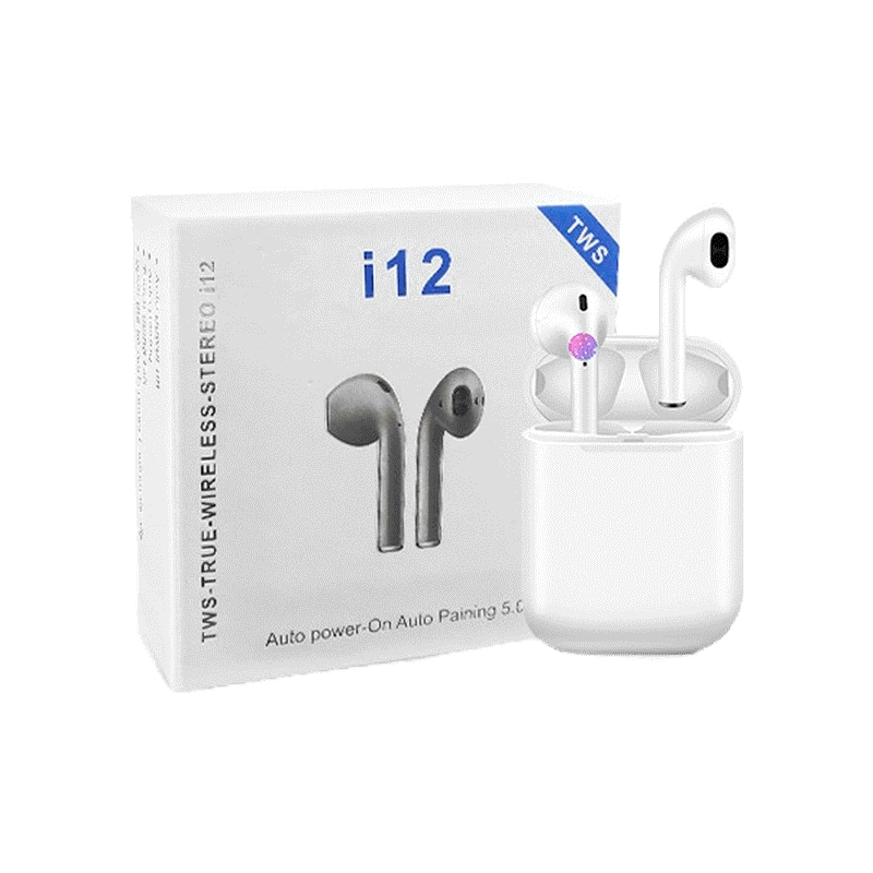 โปรโมชั่น : หูฟัง i12TWS Bluetooth 5.0 ระบบเสียงสเตอริโอ Standard Edition