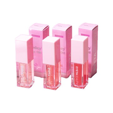 EYETABEAUTY Juicy Lip Oil ลิปออยล์ที่ทาง่ายๆ จะทาเป็นบำรุงหรือจะทาพร้อมหน้าเต็มก็สวย