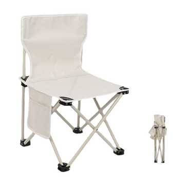 เก้าอี้ปิกนิก เก้าอี้แคมป์ปิ้ง เก้าอี้สนาม ขนาดเล็ก มีกระเป๋าใส่ของ พกพาสะดวก รับน้ำหนักได้120kg. / Paveta