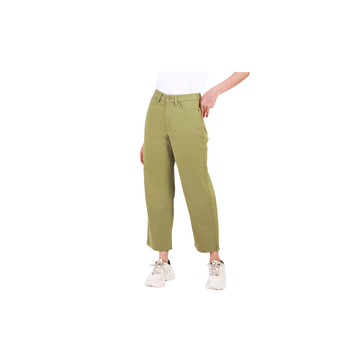 LEE กางเกงขายาวผู้หญิง เอวสูง ทรง KARA รุ่น LE L1415B52 สีเขียว เสื้อผ้าผู้หญิง กางเกงยีนส์ กางเกงยีนส์ผู้หญิง