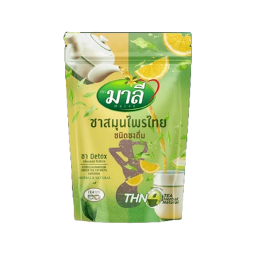 โฉมใหม่ ชามาลี สูตรผงชงผสมน้ำ มาลี สมุนไพรไทย ชนิดชงดื่ม 150g.