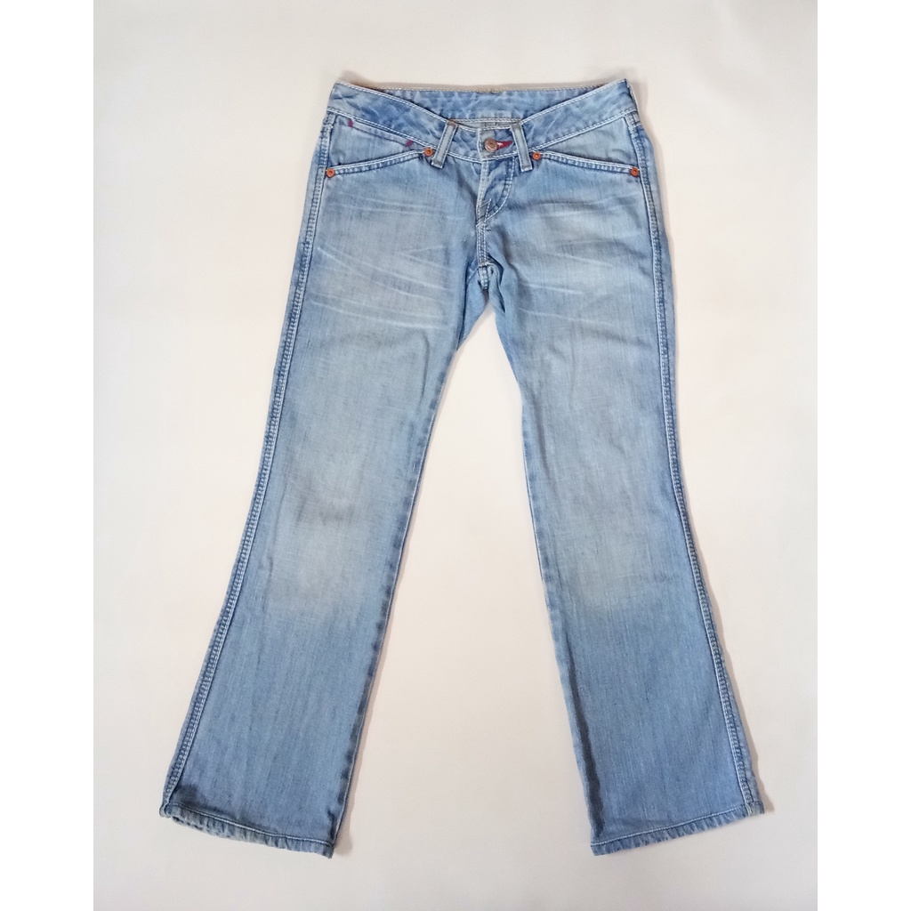 กางเกงยีนส์ มือ2 ลีวาย Levi’s 593 strauss jeans LADY เอวต่ำ29" สภาพดี สวยๆ งานคัด ของแท้ แบรนด์อเมริกา