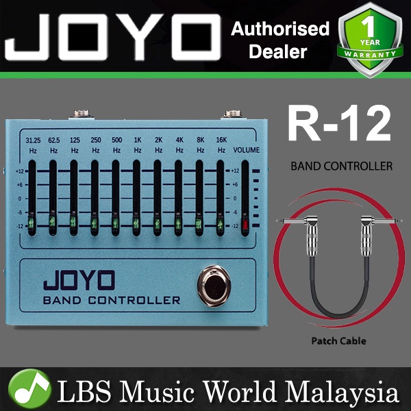 Joyo R-12 10 BAND CONTROLLER Equalizer กีตาร์ไฟฟ้าเหยียบ (R12 R 12)