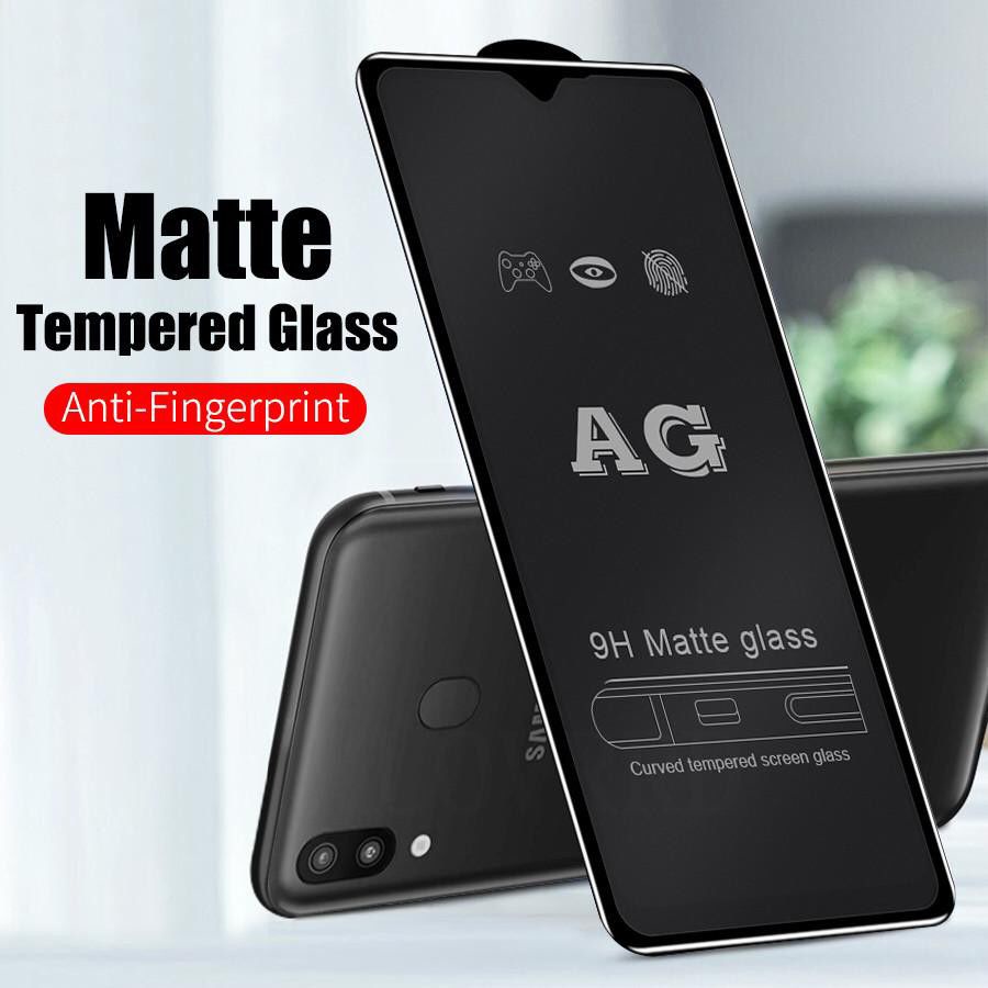 Redmi 9, Mi 9A, Mi 9C, Mi 9T, Mi Note 9, Mi Note 9s, Mi 9pro, Mi 10, Mi 10A, Mi 10C Matte กระจกนิรภั
