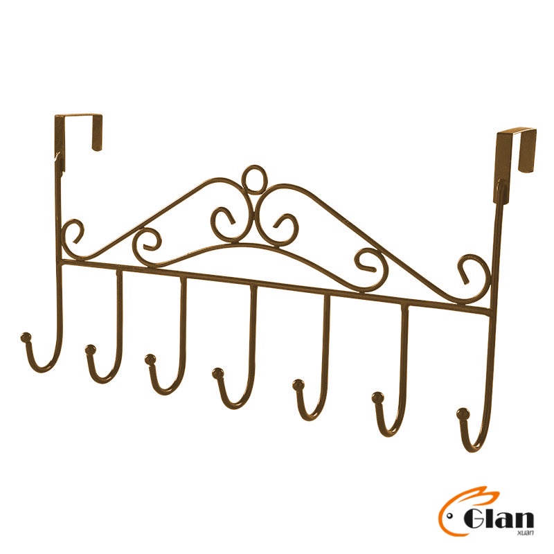 Glanxuan ตะขอเกี่ยวประตูหลัง ตะขอหลังประตูห้องน้ำ แขวนอเนกประสงค์ back door hook ราคา ถูกที่สุด ดีลบีเคเค แกลเลอรีภาพที่ 8