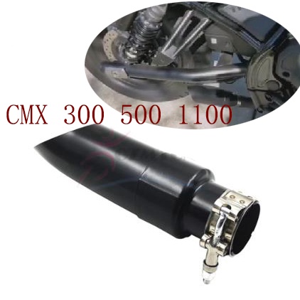 ท่อไอเสียสเตนเลส อุปกรณ์เสริมรถจักรยานยนต์ สําหรับ Honda REBEL CMX 500 300 1100 CMX300 CMX500 CMX110