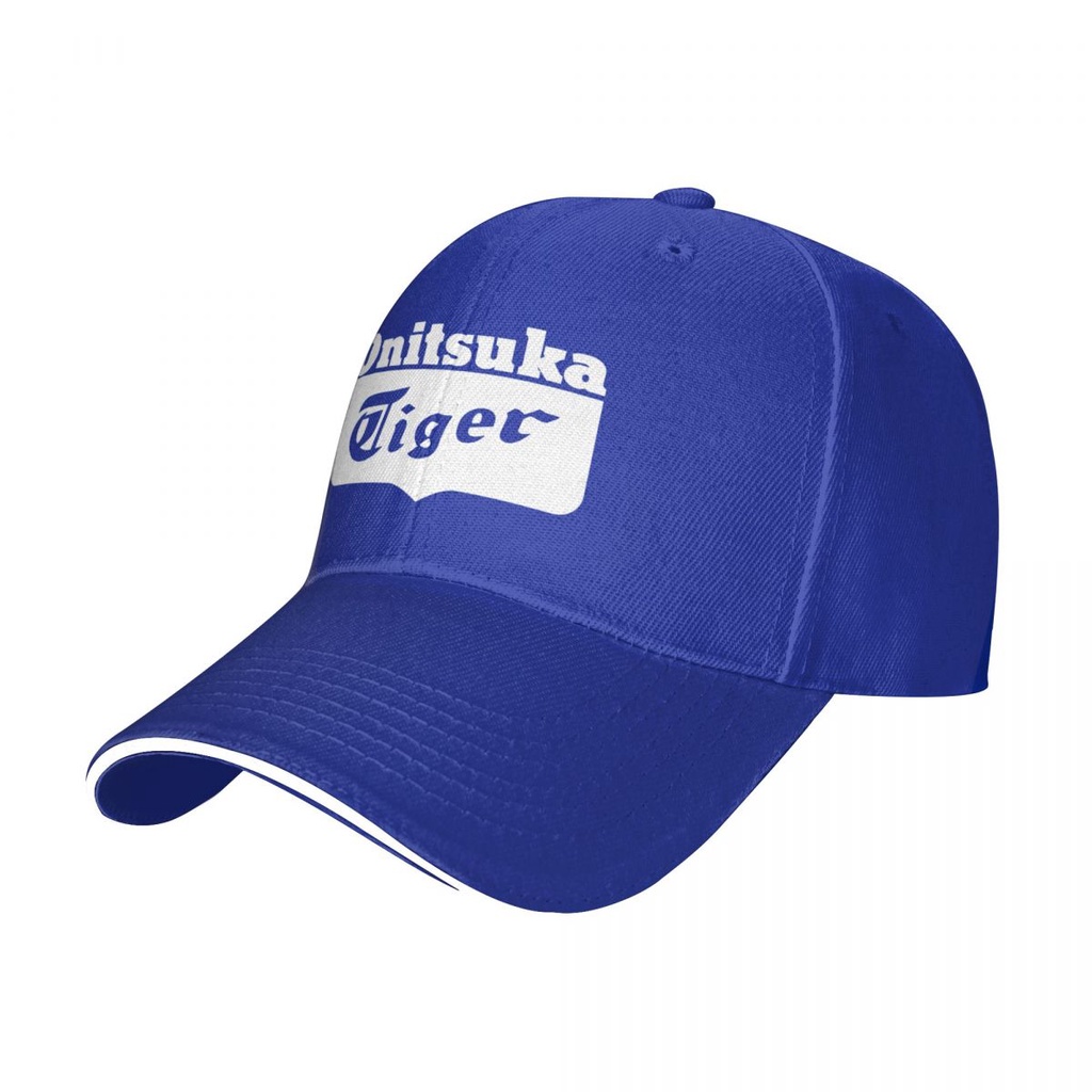 โลโก้ Onitsuka Tiger (2) เบสบอลผู้ชายผู้หญิงหมวกโพลีเอสเตอร์ Unisex Golf Running Sun Caps Snapback ป