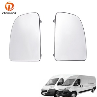 { ขายดี } กระจกฮีตมิเรอร์ติดกระจกมองข้างรถยนต์ สีขาว สําหรับ Citroen Relay 2006-2020