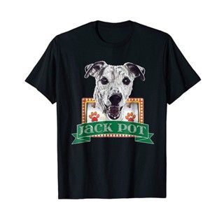 Tee เสื้อยืดคอกลม ผ้าฝ้าย พิมพ์ลาย Jack Russell errier Dog JackPo แฟชั่นฤดูร้อน สําหรับผู้ชาย (2)