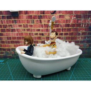 อ่างอาบน้ำ ประกอบฉาก ฟิกเกอร์ ฟิกม่า shf โมเดล 1/12 Bathtub furniture scene prop 6inch Figma Figure Model