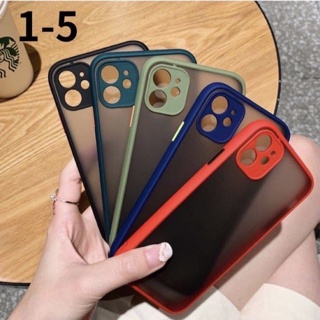 เคส มือถือ ขอบสีหลังขุ่น vivoy02s vivoV25 v25 y02s V27 V27PRO Y22 Y35 Y16 vivoy02s vivoV25 v25 y02s V27 V27PRO Y22 Y35 Y