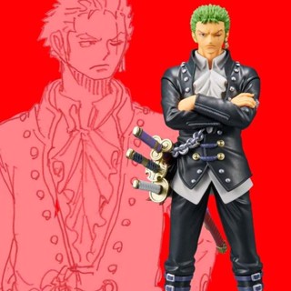 Zoro Film Red ของแท้ JP แมวทอง - Grandline Men Banpresto [โมเดลวันพีช]