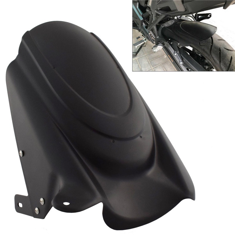 Rear Tire Hugger Fender Mudsling Mudguard Mudflap Black For KAWASAKI Versys KLE 650 KLE650 LE650 201