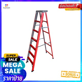 บันไดเคลือบสีแบบมีถาด MATALL 7 ขั้นA-FRAME COLOR-COATED LADDER WITH TRAY MATALL 7-STEP