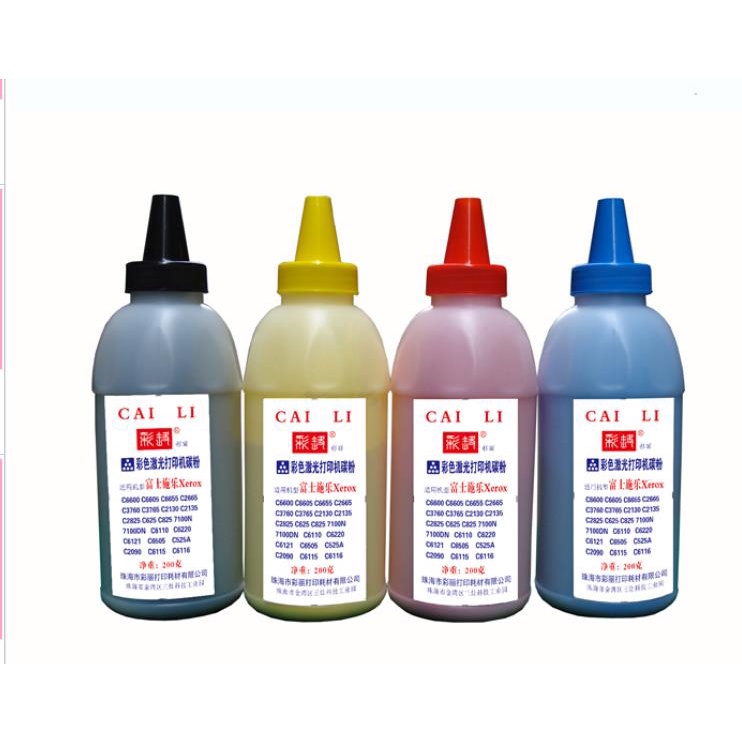 KCMY โทนเนอร์สีสําหรับ XEROX WorkCentre 6600 6605 6655 น้ําหนัก 200g คุณภาพนําเข้าญี่ปุ่น