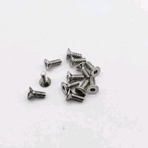 สกรูหัวจมแสตนเลสM3x8mm,ss304, screw taper, หัวsocket#2