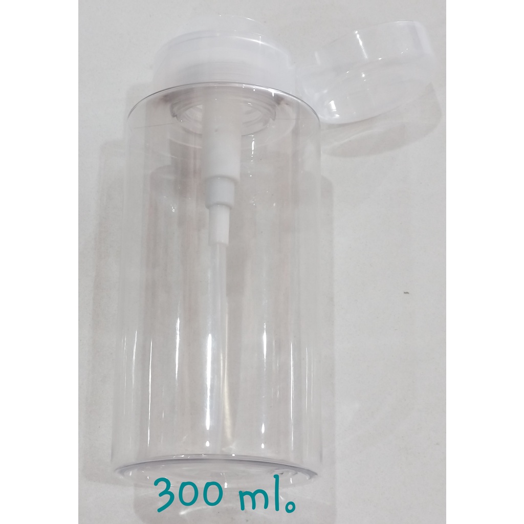 ขวดใสปั๊มน้ำยา 2ขนาด 200 / 300 ml. พลาสติกเกรด PET คุณภาพดี ขวดปั๊ม สินค้าพร้อมส่ง