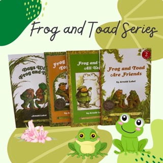 หนังสือนิทานภาษาอังกฤษ เกี่ยวกับมิตรภาพระหว่างเพื่อน Frog and Toad series เซต 4 เล่ม