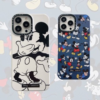 Casetify เคสโทรศัพท์มือถือ ซิลิโคน กันกระแทก ลายมิกกี้เมาส์ แฟชั่น สําหรับ iPhone 14 pro max 13 12 11 pro max