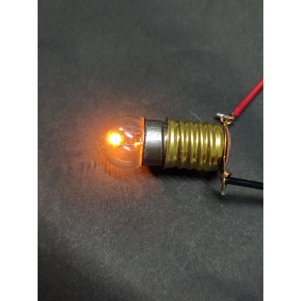 หลอดไฟฉาย 3.8V  หลอดไฟ  E10 ,ขั้วE10 ขั้วหลอดไฟฉาย - รูปที่ 4