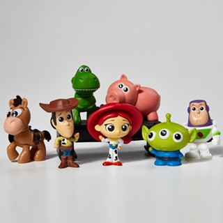 รองเท้า crocs แต่งหัวเข็มขัด ลายการ์ตูนอนิเมะ Toy Story jibbitz charms ดอกไม้ สําหรับตกแต่งด้านบนรองเท้า