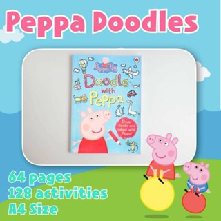 สมุด กิจกรรม Peppa Doodles Book สอนลูกได้มากกว่า