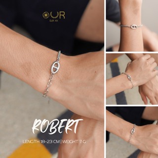 Our XX Wrist | Robert สร้อยข้อมือปรับความยาวได้ วัสดุไทเทเนียมเกรดเครื่องมือแพทย์