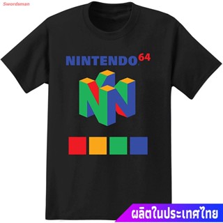 เสื้อยืดลำลอง Nintendo Mens Video Game Shirt - Mario, Luigi, Zelda, Kirby, And Donkey Kong Vintage Tee Sports T-shirt